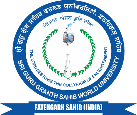 Sri Guru Granth Sahib World University logo